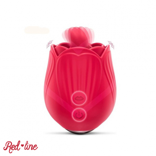 VIBRADOR EN FORMA DE ROSA