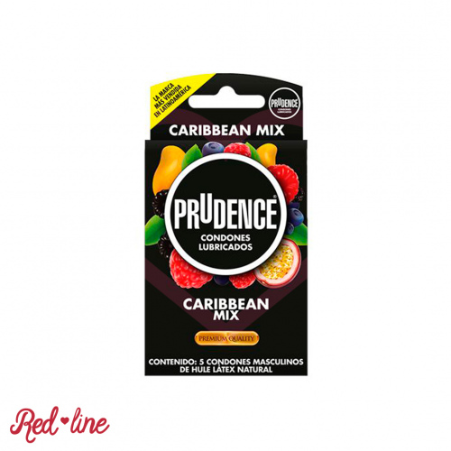 PRESERVATIVOS PRUDENCE CARIBEAN MIX