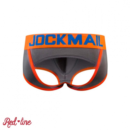 JOCKMAIL GRIS CON NARANJA
